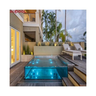 AUPOOL ハイ ファッション 透明厚いアクリルプール で 屋外 の 空間 を 改良 し て ください