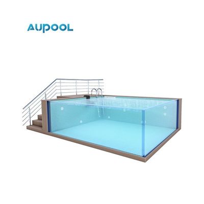 2500KGS ポータブル フリースタンド プライベートプール 豪華な屋外水泳