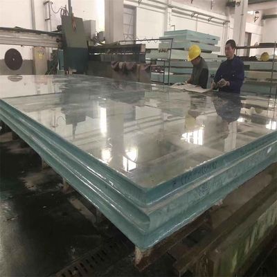 100% 純粋な原材料のルサイト PMMA AUPOOL 水泳池 ガラス アクリルパネル