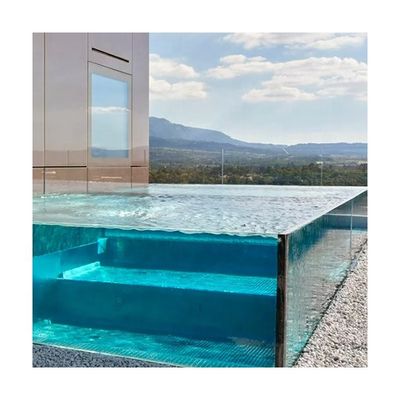 透明 アクリルプール 透明 サンプルパネル 屋外 ビラプール