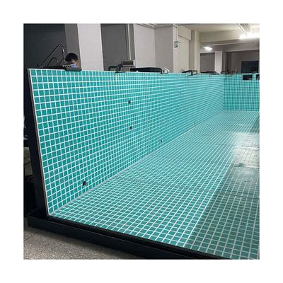 切断サービス バックヤードのためのプリファブリックルシートアクリルプール AUPOOL アウトレット