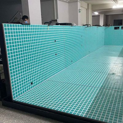 簡単に設置 アクリルプレキシグラス プリファブプール 迅速な組立の利点
