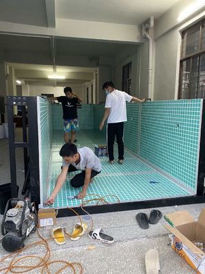 ホテル用 アクリル製 境界のないプール 43m3 水容量 3050KGS 純重量
