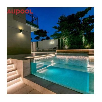 透明50mm 透明厚いプール AUPOOL 屋根裏地下 大使館の庭園