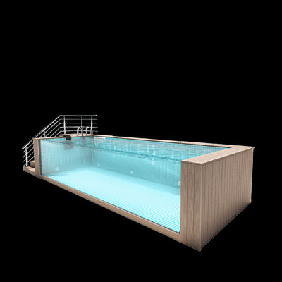 インフィニティ 透明 アクリル 水泳池