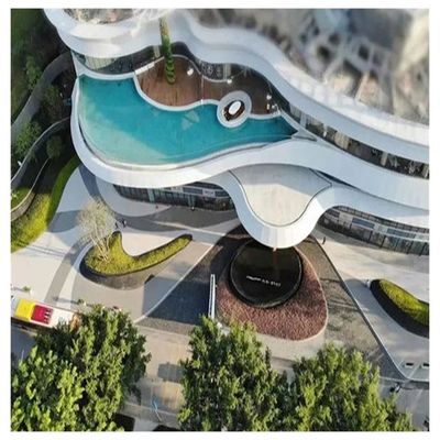 AUPOOL アクリルガラス繊維素材 スパマッサージとアクリル窓のプール