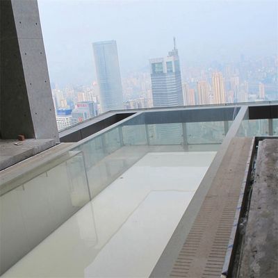 耐久性のある家族プール AUPOOL 現代のデザイン 屋外透明アクリルプール