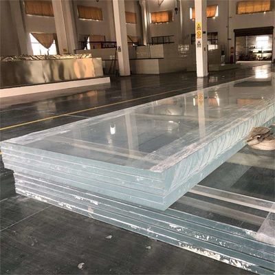 耐久性のある家族プール AUPOOL 現代のデザイン 屋外透明アクリルプール